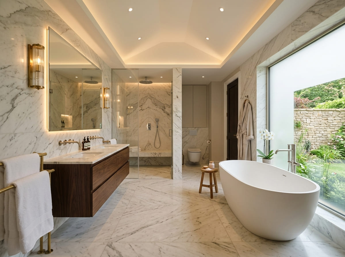 Custom Bathroom Renovation in West